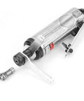 Top Shelf Air Die Grinder Kit, Slick Pneumatic Polishing Tool With Ultra Quiet Low Spin, Compact Metal Sander Assembly close-up view.