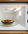 12 Pack Microwave Mica Plates Heat Resistant Insulation Sheets Anti Oil Film Fireproof Pads inside microwave with food