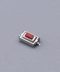100 Pieces Micro Switch Tactile Push Button Switch Tact Switch 6x3x2.5mm SMD Surface Mount Momentary For Car Boat Light Treadmill TV Instrument Electrical Equipment Durable ABS Easy Install, red ABS SMD tactile switch
