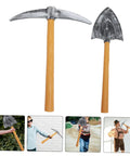 Two Piece Dwarf Pickaxe And Spade Costume Props Set Lightweight Plastic Sponge Fun Tools For Party Favors Stage Performances Photo Shoots
