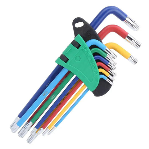 Get Your Grimey Hex Wrench Set Made With Pro CRV Steel That Won't Warp, Rust Or Round Off During Tough Auto And Bike Repairs.