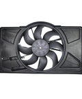 Radiator Cooling Fan Assembly For Ford Focus 2012 To 2018 Heavy Duty Ac Condenser Motor, seven blade design.