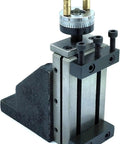 Premium Heavy Duty Mini Vertical Milling Slide For Lathe Tool Post Cross Slide Rack with dial indicator for precision adjustments.