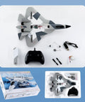 2.4G RC Glider Plane With Self Stabilization For Easy Flying Lightweight EPP Foam Fighter Aircraft components and packaging