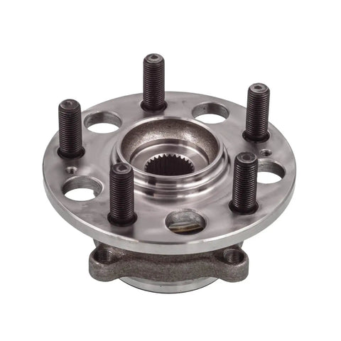 Acura RLX Front Wheel Bearing And Hub Assembly With ABS Sensor 5 Lug Direct OE Replacement 28 Spline Hub Pre Greased