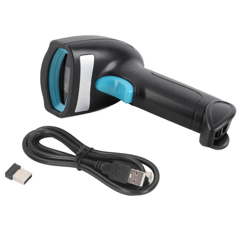 Wireless 1D 2D Barcode Scanner With Upgraded Decoding Chip 2.4G Handheld Barcode Reader 2000mAh Battery Beat The Checkout Lines With This Fast Scan