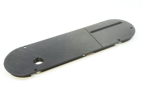 Zero Clearance Throat Plate Insert For Kobalt KT1015 15 Amp 10 Inch Table Saw That Delivers Cleaner Cuts And Superior Dust Control