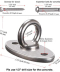 Heavy Duty Wall And Ceiling Mount Bracket For Suspension Gear With A 2800 LB Capacity, showing dimensions and attachment options.