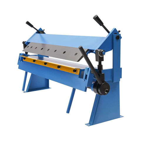 24 Inch Pan And Box Metal Brake With Removable Fingers For Sheet Metal Bending And Fabrication Industrial Grade Heavy Duty Bender