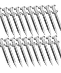 40 Pcs Metal Aerator Shoes Spikes For Lawn And Grass Heavy Duty Turf Aerator Stakes Durable Metal Lawn Dredging Spikes Easy Install