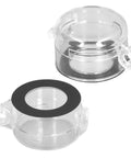 Push Button Switch Guard Cover 30mm Plastic Round Shield For Industrial Panels And Electrical Systems, Durable PC Material