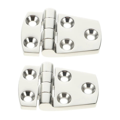 Heavy Duty 316 Stainless Steel Mirror Polished Butt Hinges For RV Yacht Boat Doors And Cabinets, Corrosion Resistant Marine Hardware