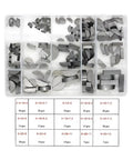 The Real Deal 200 Piece Carbon Steel Woodruff Key Assortment Kit Heavy Duty Industrial Grade Rock Solid Rust Proof Precision Machined Shaft Hub Connector Tools For Mechanical Auto Repair Shop Tough Gear Legit Engineers Love It, assorted sizes in organizer