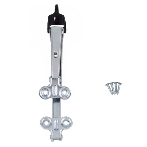Badass Heavy Duty Steel Drop Leaf Support With Slick Finger Pull For Fold Down Tables And Workbenches Built To Handle Any Load You Lay On Top Includes Screws, 10 inch steel bracket with screws.