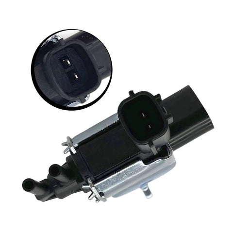 Non OEM Intake Manifold Solenoid Valve Replacement 14955-8J10A for Nissan Altima, shown close-up with connector detail
