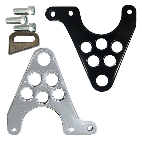 125x4R 4 Piston Rear Brake Caliper Kit For Harley-Davidson Polished Finish 1 Inch Axle 25mm Bolt On Upgrade For Custom Choppers Twisted Choppers Edition Fits Rear Caliper Mounting