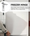 Beefed Up Heavy Duty Refrigerator Door Hinges One Piece Zinc Alloy Pivot Hinge For Fridge And Freezer Durable Metal