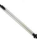 Dead On Aluminum Straight Edge Guide For Table Saw And Router Jig With Heavy Duty Grip Clamp And 24 Inch Fence viewed from above.