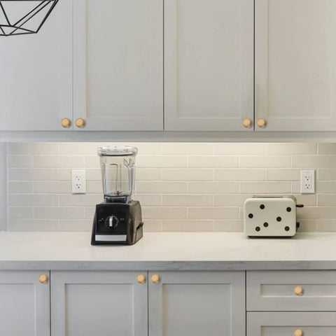 Kitchen cabinets with Ten Pack One And One Quarter Inch Cabinet Knobs Set In Champagne Bronze And Gold Dope Finishes
