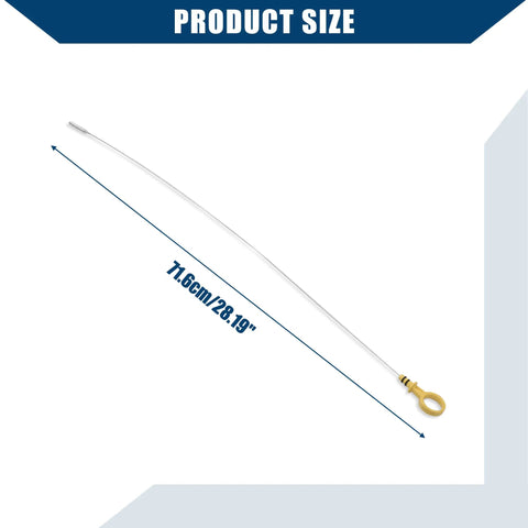 Engine Oil Dipstick For Chevrolet Camaro 2010 2015 Caprice 2011 2017 SS 2014 2017 Metal Durable Silver Tone 1 Pc