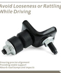 Rubber bushing and lock nut for Toyota front bumper bracket