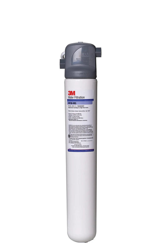 High Flow Replacement Water Filtration Cartridge HF30 MS For Home Drinking And Commercial Use Reduces Particulates And Chlorine Taste Odor Helps Remove Cysts And Scale Sanitary Quick Change Encapsulated Design For Easy Service