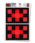 Halo Scope Target With Bigger Burst Technology For Easy Optic Zeroing High Visibility Reactive Splatter Targets Range Ready