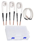Beefed Up Induction Heater Kit With Flexible Brass Core Coils For Car Repair And Heat Treatment Includes Four 3.0mm Coils