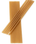 Compostable Agave Fiber Straws, Individually Wrapped, 20,000 Count, Rigid For Hours In Hot Coffee Up To 106 Fahrenheit, Frozen Margaritas And Smoothies Safe, Zero Plastic, No Taste, Eco Friendly Bar And Cafe Must Have, stacked straws