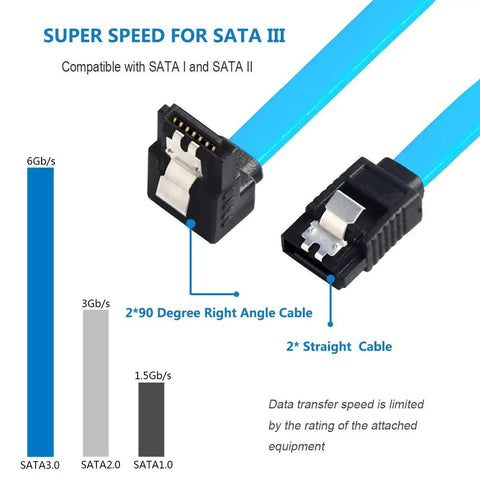 Four Port PCIe SATA Controller Card With Cables, Low Profile Bracket, Non Raid, Bootable System Disk Support, Add Four 6Gbps SATA 3.0 Drives To Your PC, Easy Upgrade For Extra Storage And Seamless Performance, right-angle and straight SATA cables