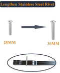 Six Type Tong Bundle Set For Blacksmith Beginners DIY Rapid Tongs With 25MM and 30MM stainless steel rivets, side comparison view