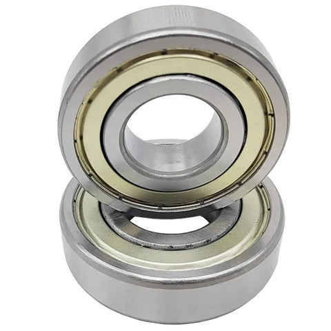 Sick Washer Seal Bearing Kit Replaces Samsung DC62-00156A and 6601-002632 for WF Models showing two steel bearings with rubber seals.