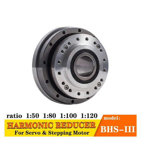 Next Level Precision Flat Type Harmonic Drive Reducer Gearbox HST14 17 20 25 32 Series for stepper motors, compact design and high durability.