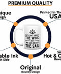Sailor Coffee Mug 11oz White We Can Adjust The Sail Gift For Boat Lovers Crew Captain Navigation Marine Shipmate Deckhand