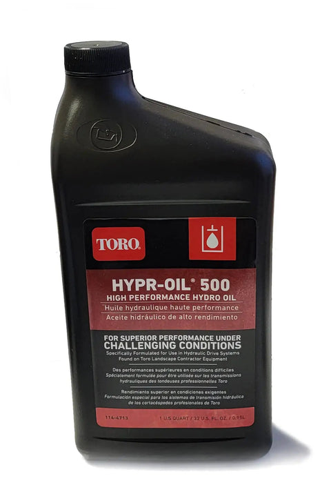 Genuine OEM Hydraulic Oil Change Kit For Exmark Z Master And Lazer Z Zero Turn Riding Mowers With Hypr Oil 500 bottle