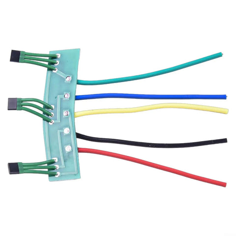 Ebike Hall Sensor 41F 60 Degree PCB Cable For Two Wheel Electric Scooter Motor Replacement Part with colored wires