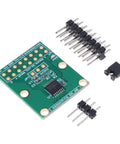 AS5047P Encoder Module Development Board For SimpleFOC Projects, green PCB with SPI pins and headers