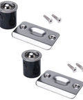 Drive In Ball Catch Kit For Interior Doors, Adjustable Tension, Thirteen Sixteenths Inch By One Inch Closet Door Ball Catch Hardware