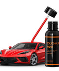 Torch Red Touch Up Paint Kit For Chevy Cars DIY Scratch Repair Automotive Paints Quick And Easy Fix For Scratches On Chevrolet And Corvette High Gloss Finish Color Match For A Seamless Look And Lasting Protection beside a red Chevrolet Corvette