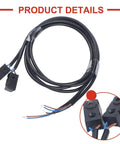 Slick Infrared Break Beam Sensor Module 3mm Split Emitter Receiver for Through Beam Photoelectric Switch with 950 Nm IR Beam
