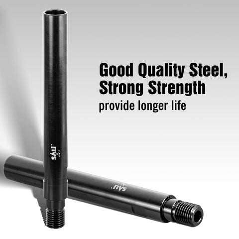 Rock Solid 12 Inch Extension Adapter For Diamond Core Drill Bits With 1 1 4 By 7 Thread showing quality steel build and threading details.