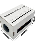 Emery Cloth Roll Set With 5 Grits 150 240 320 400 600 8 Meters Aluminum Oxide Sandpaper box packaging