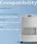 MAF2 Humidifier Filter Replacement Compatible With Aircare MA0800 MA0600 Essick Air compatibility list shown on humidifier