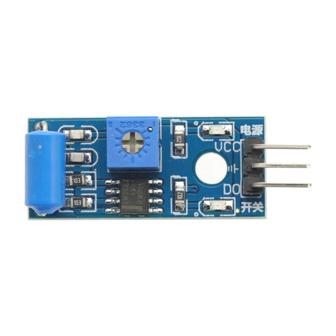 Motion Sensor Module And Vibration Sensor Pack For Arduino Projects 5 Pcs Vibration Switch Alarm Sensors With Digital Output For 3 3V To 5V Compact 3 2cm By 1 4cm PCB, SW-420 module