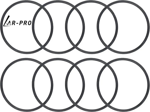 8 Pack Replacement O Ring For CLX200K Hayward Pool Chlorinator Lid CL200 CL220 Exact Fit Premium Heavy Duty Rubber Built Tough For A Pro Grade Seal Easy Install Leak Proof Performance. 8 rubber O rings, 5.2 in ID, 5.5 in OD