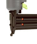 Killer Pneumatic 18 Gauge Brad Nailer Crafted Light As A Feather From Die Cast Aluminum side load magazine with reload tracker.