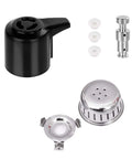 Steam Release Handle Replacement Kit for Instant Pot Duo and Duo Plus with float valve and three silicone caps