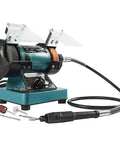 Mini Bench Grinder With Variable Speed For Polishing And Buffing Jewelry Making And Gem Work A Small Bench Polisher