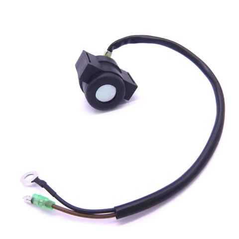 12V Outboard Starter Solenoid Relay Assembly For Mercury Mariner Motors 8HP Through 75HP shown with wire harness