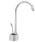 Velosah Instant Hot Water Dispenser Faucet With Gooseneck Spout Polished Chrome One-Handle Control Tank Sold Separately Quick Heating Water Tank Required